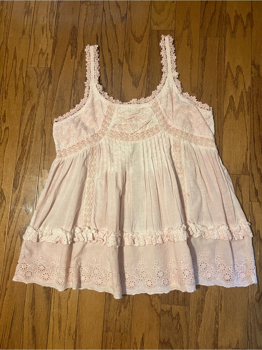Paper Lace Tank